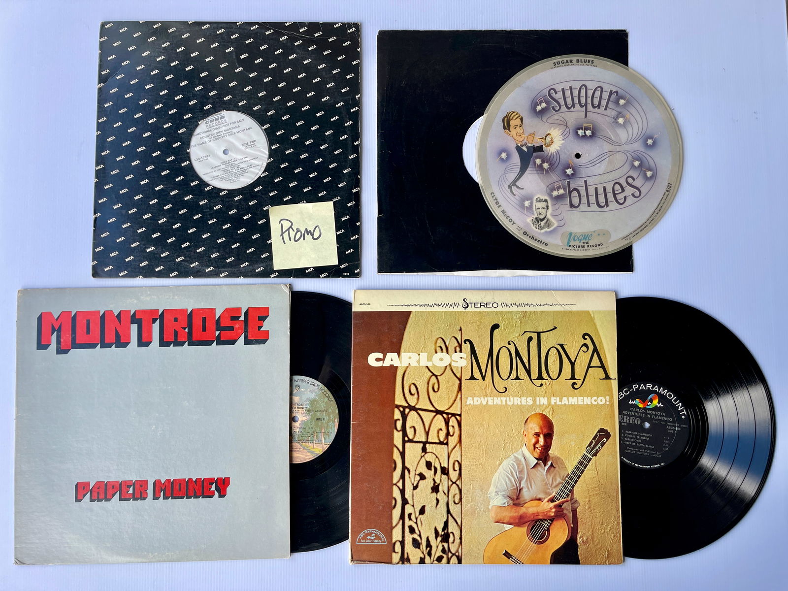 M SET #10 WITH PROMO AND MONTROSE & PICTURE DISC (1 of 1)