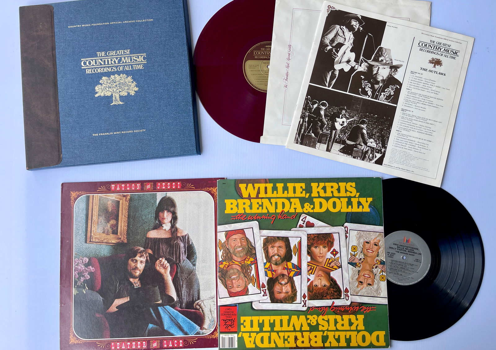 WILLIE NELSON BOX SET AND OTHERS (1 of 1)