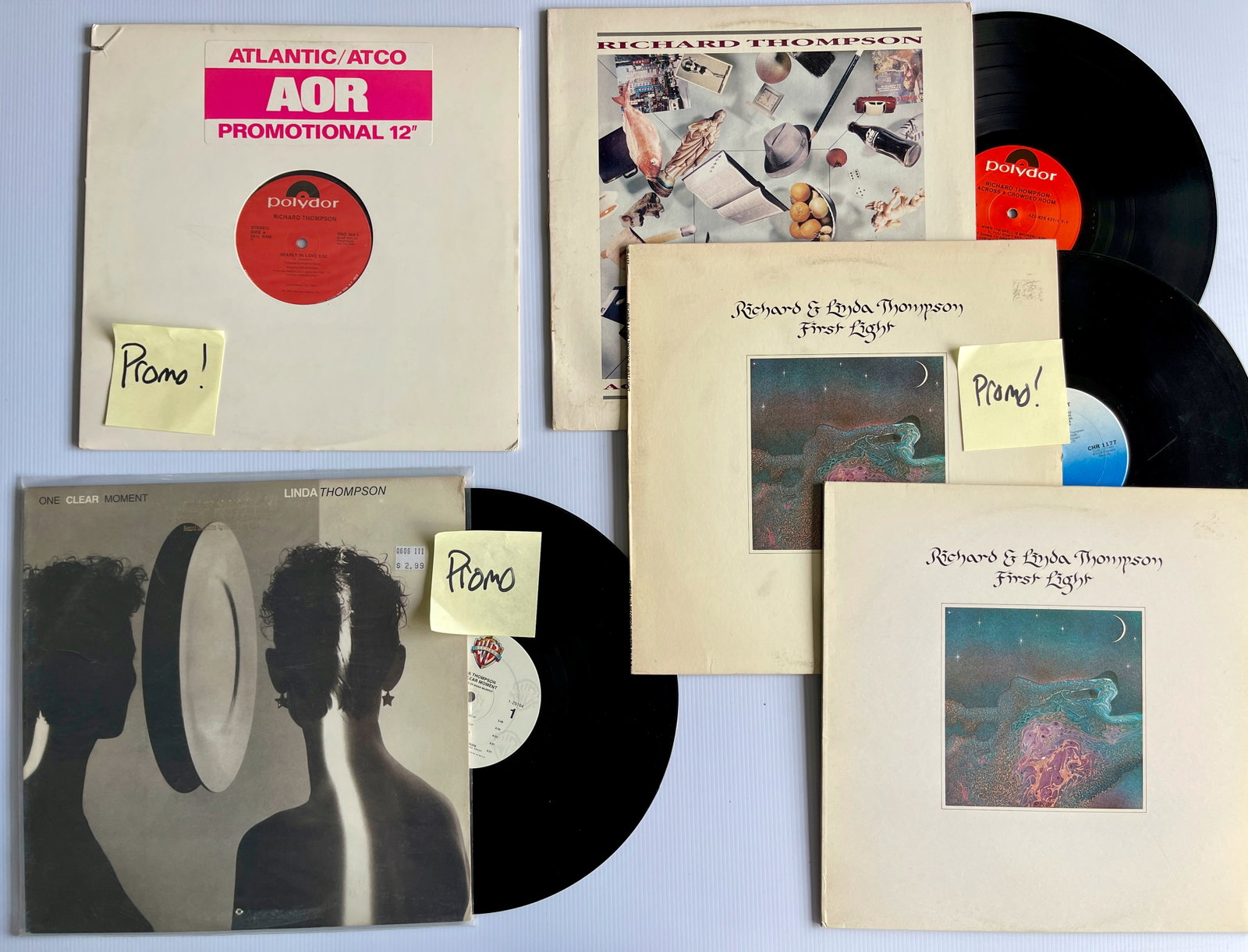 RICHARD & LINDA THOMPSON SET WITH PROMO: RICHARD & LINDA THOMPSON SET WITH PROMO