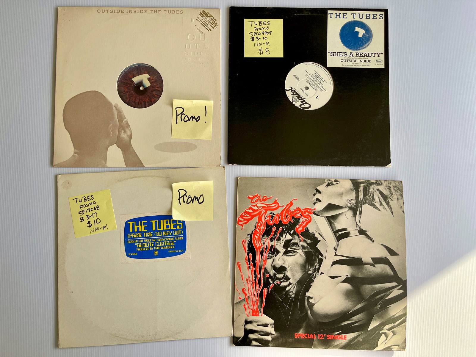 THE TUBES SET #3 WITH PROMO (1 of 1)