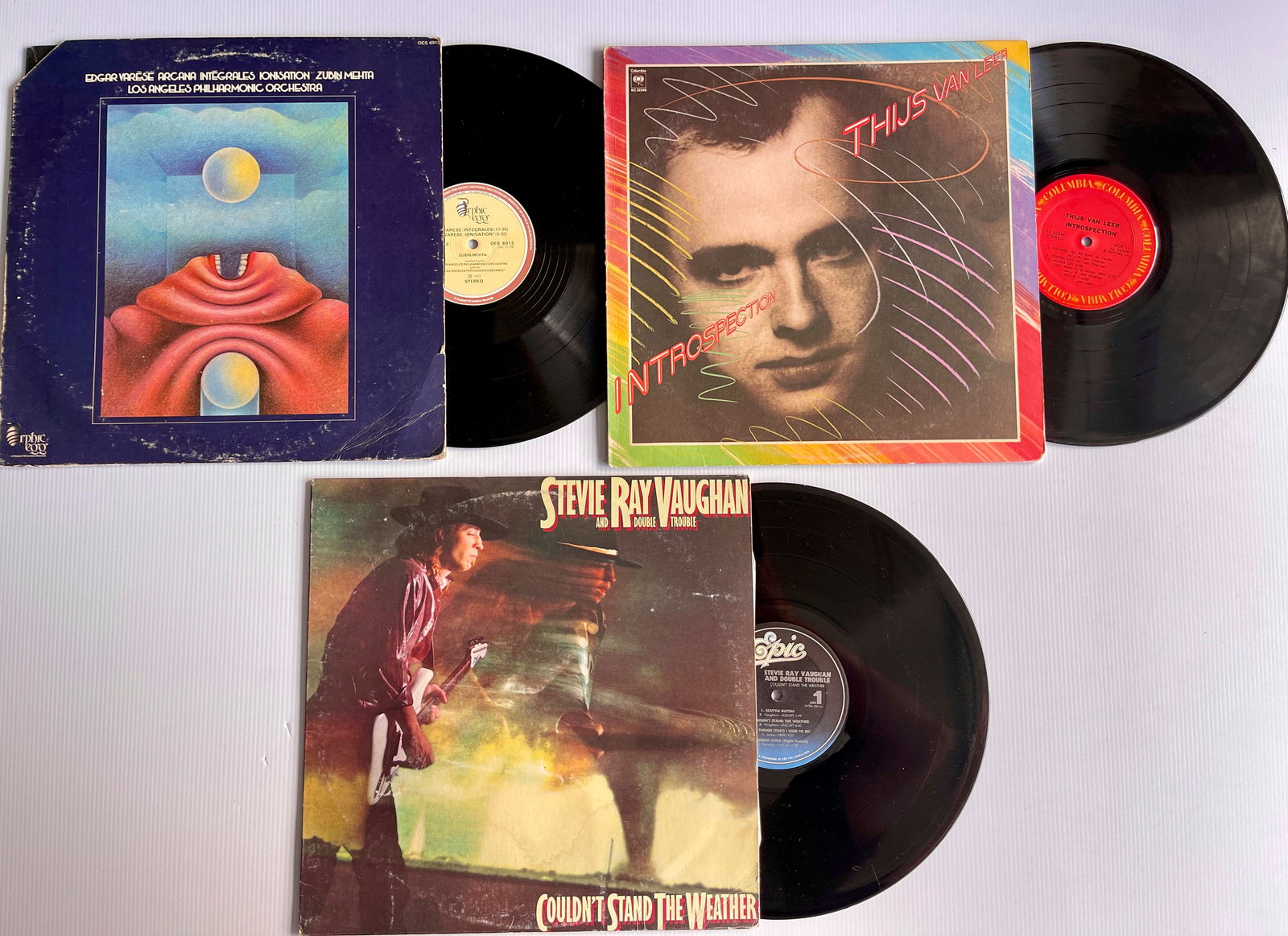 V SET #1 WITH EDGAR VARESE AND STEVIE RAY VAUGHAN (1 of 1)