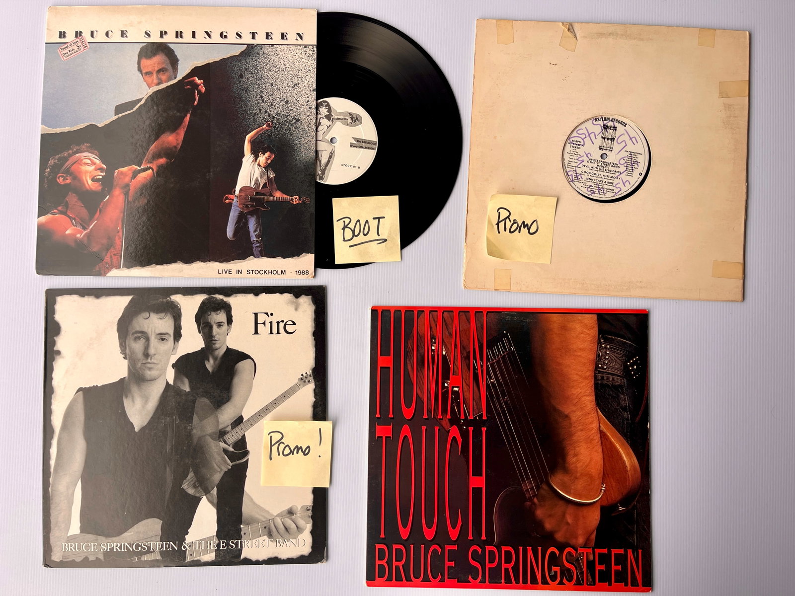 BRUCE SPRINGSTEEN WITH BOOT AND PROMO: BRUCE SPRINGSTEEN WITH BOOT AND PROMO