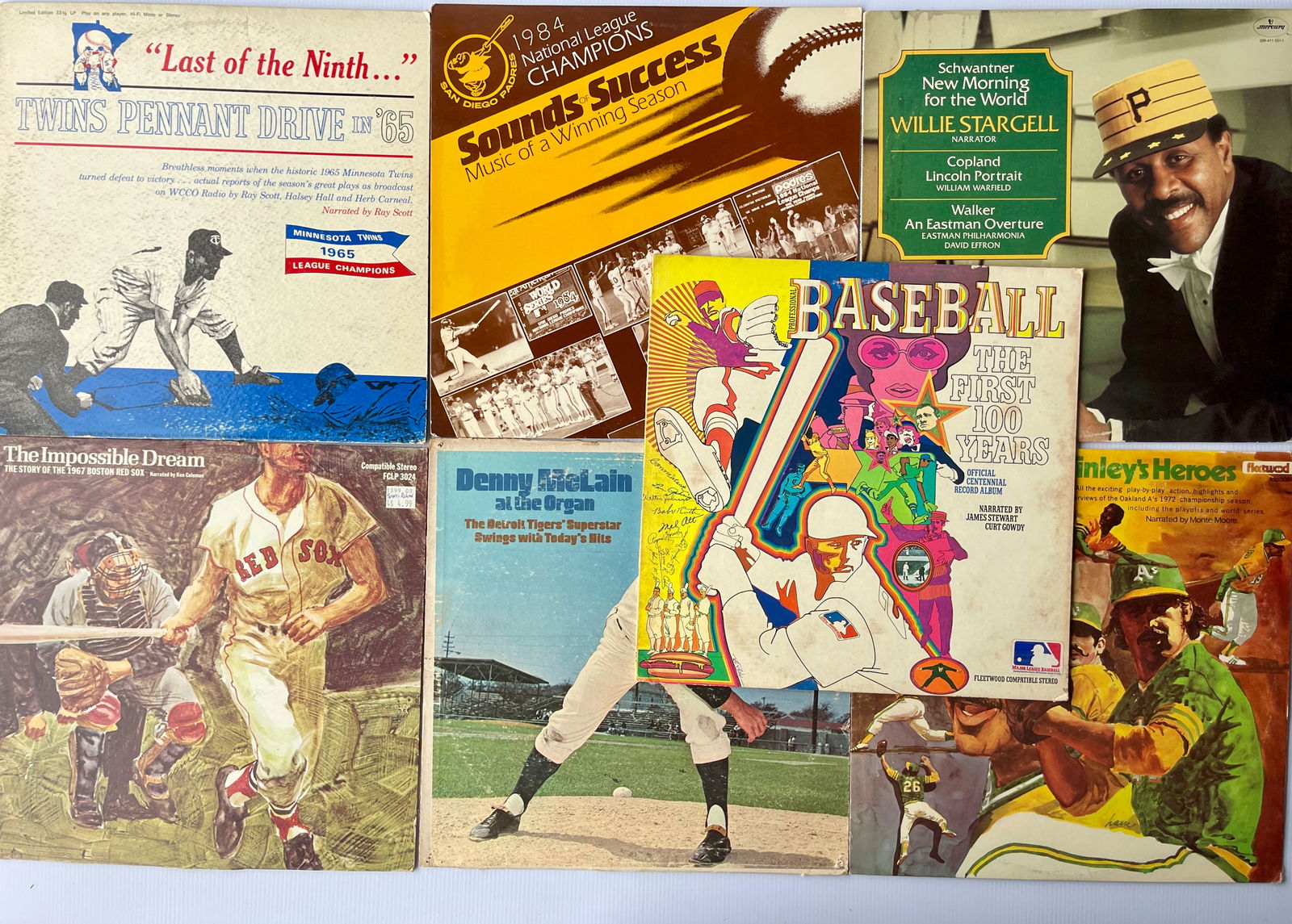 BASEBALL ALBUMS WITH 1967 BOSTON RED SOX (1 of 1)