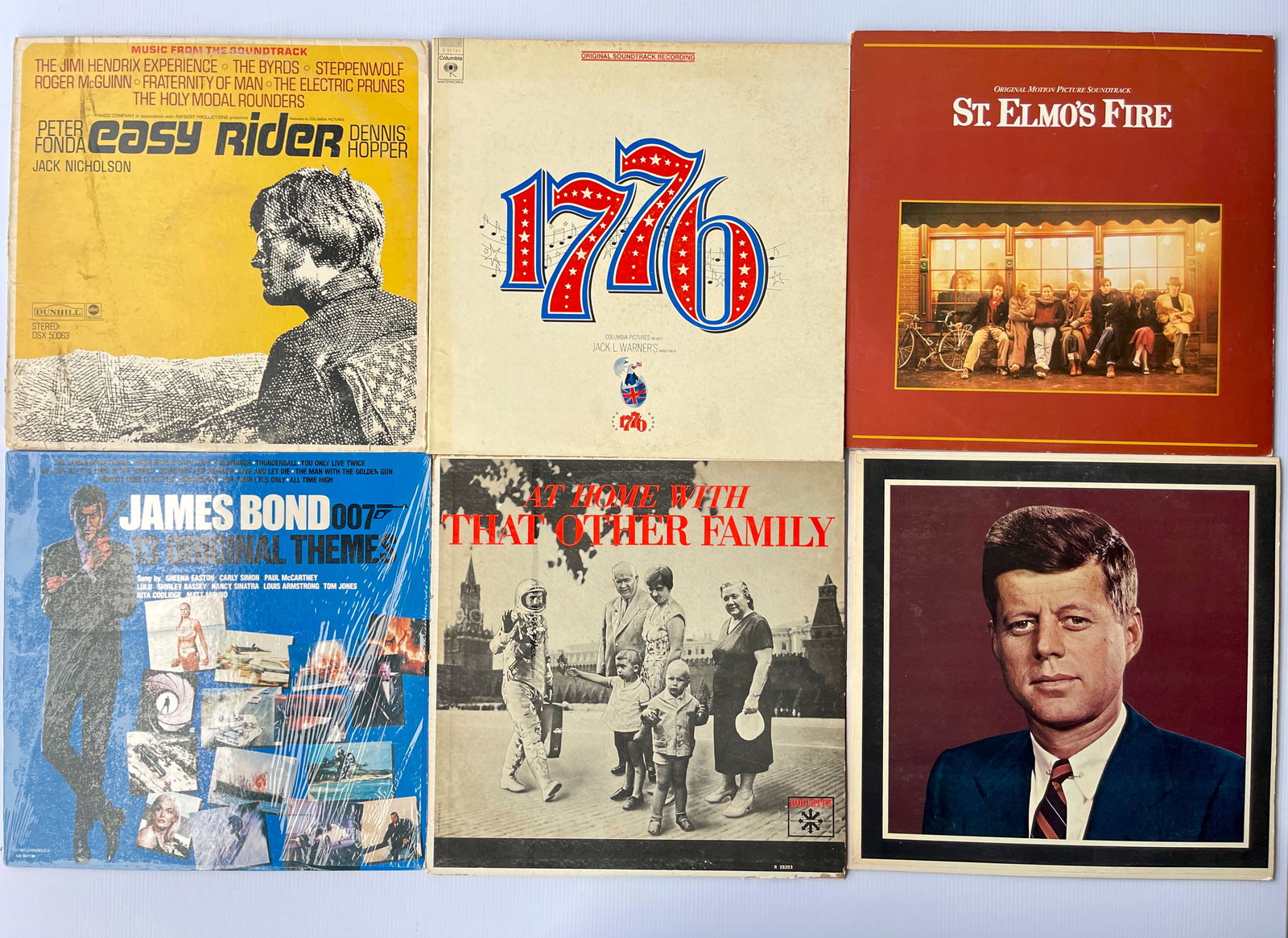 SOUNDTRACK SET #2 WITH EASY RIDER AND JAMES BOND (1 of 1)