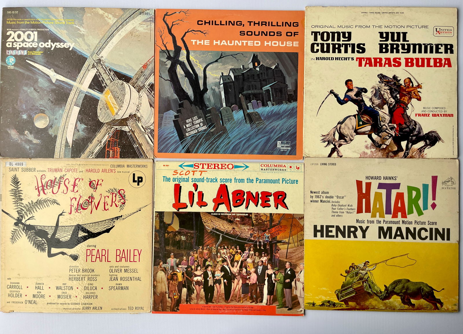 SOUNDTRACK SET #8 WITH 2001 A SPACE ODYSSEY (1 of 1)