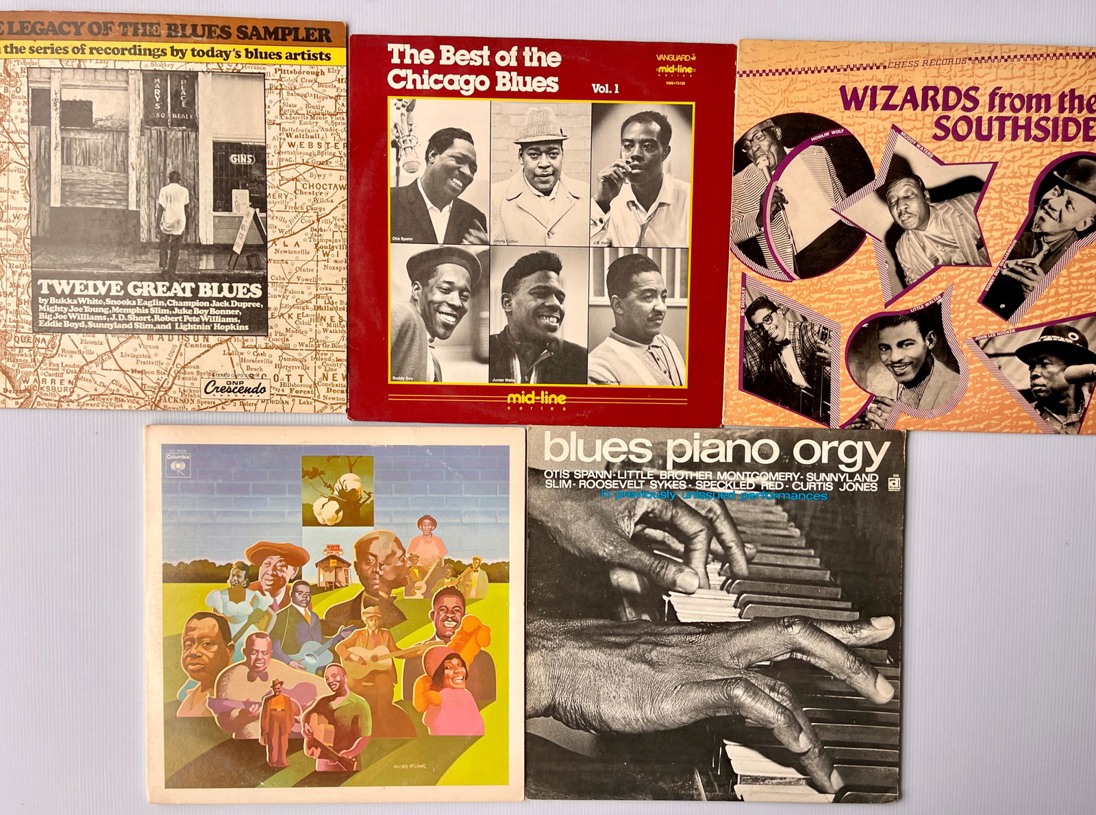 VARIOUS ARTISTS BLUES SET #4 (1 of 1)