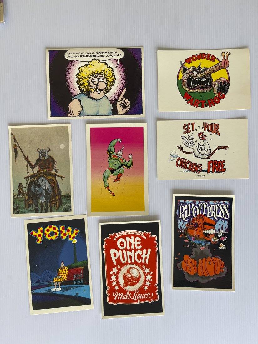 VINTAGE UNDERGROUND POSTCARDS SET #1 (1 of 2)