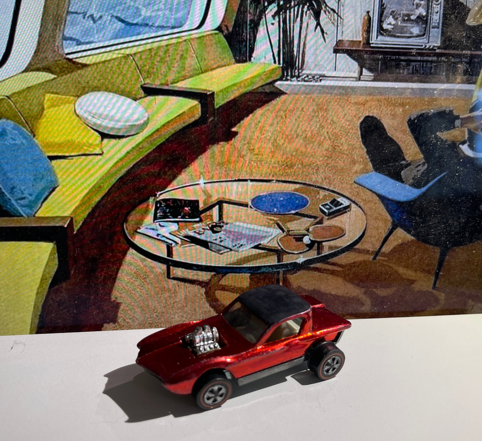 HOT WHEELS REDLINE PYTHON 1968 USA (1 of 5)