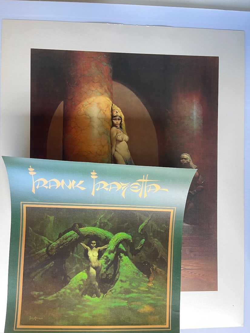 THREE SCI-FI FANTASY LITHO PRINTS - SIGNED (1 of 4)