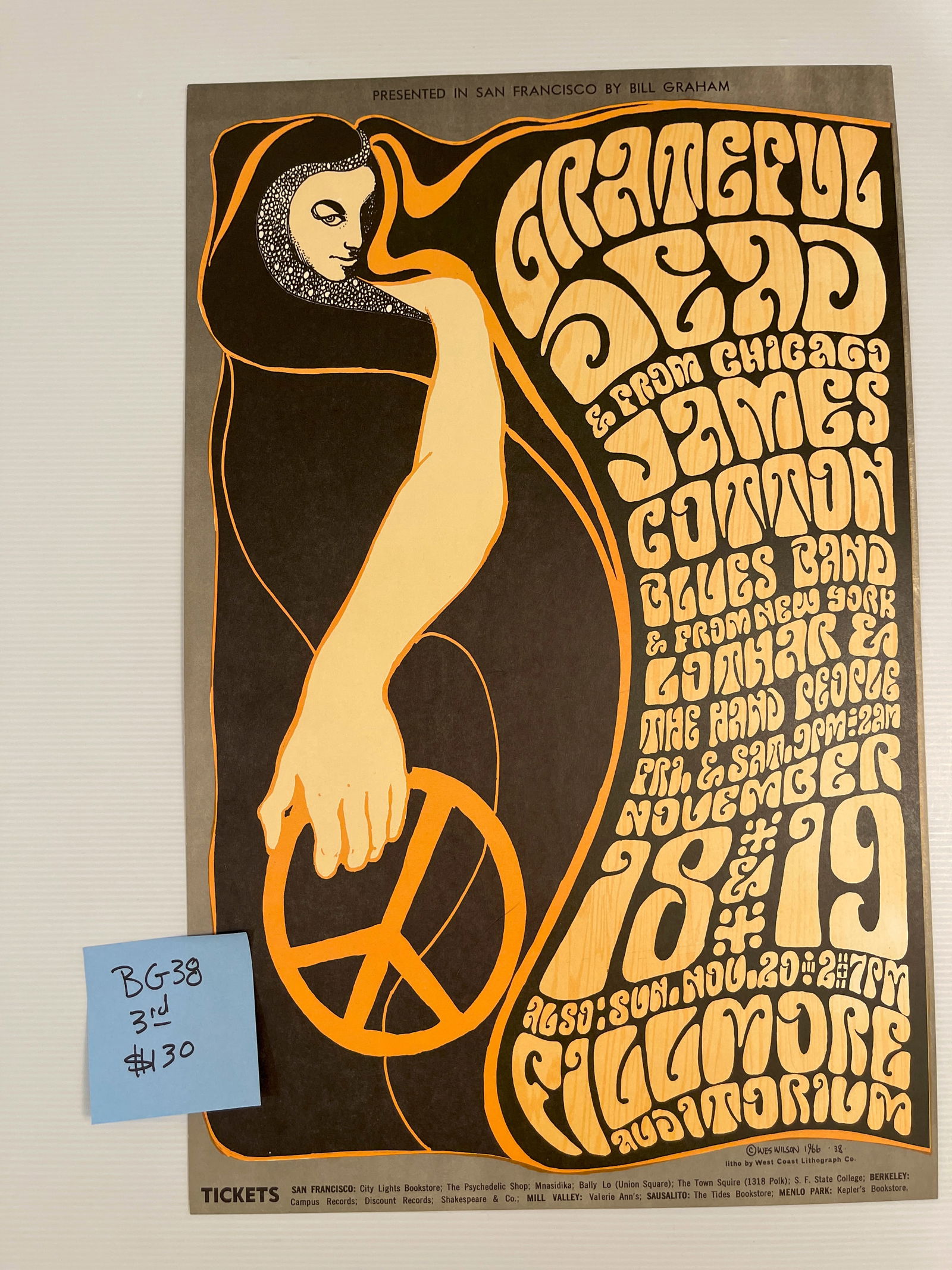 BG38 - GRATEFUL DEAD - 3RD (1 of 1)