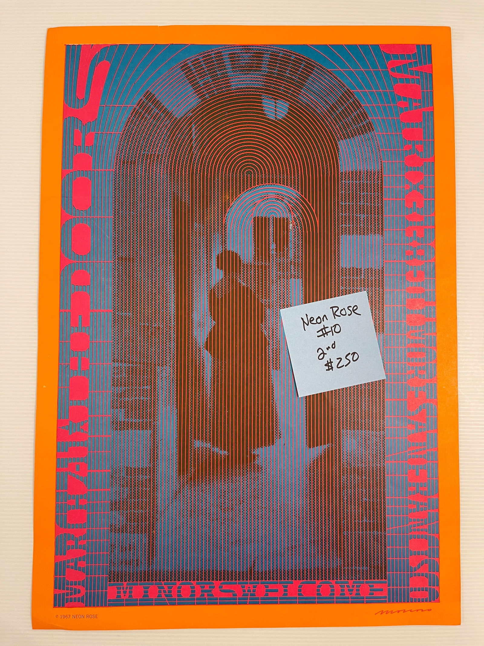 NEON ROSE #10 - THE DOORS - 2ND (1 of 1)