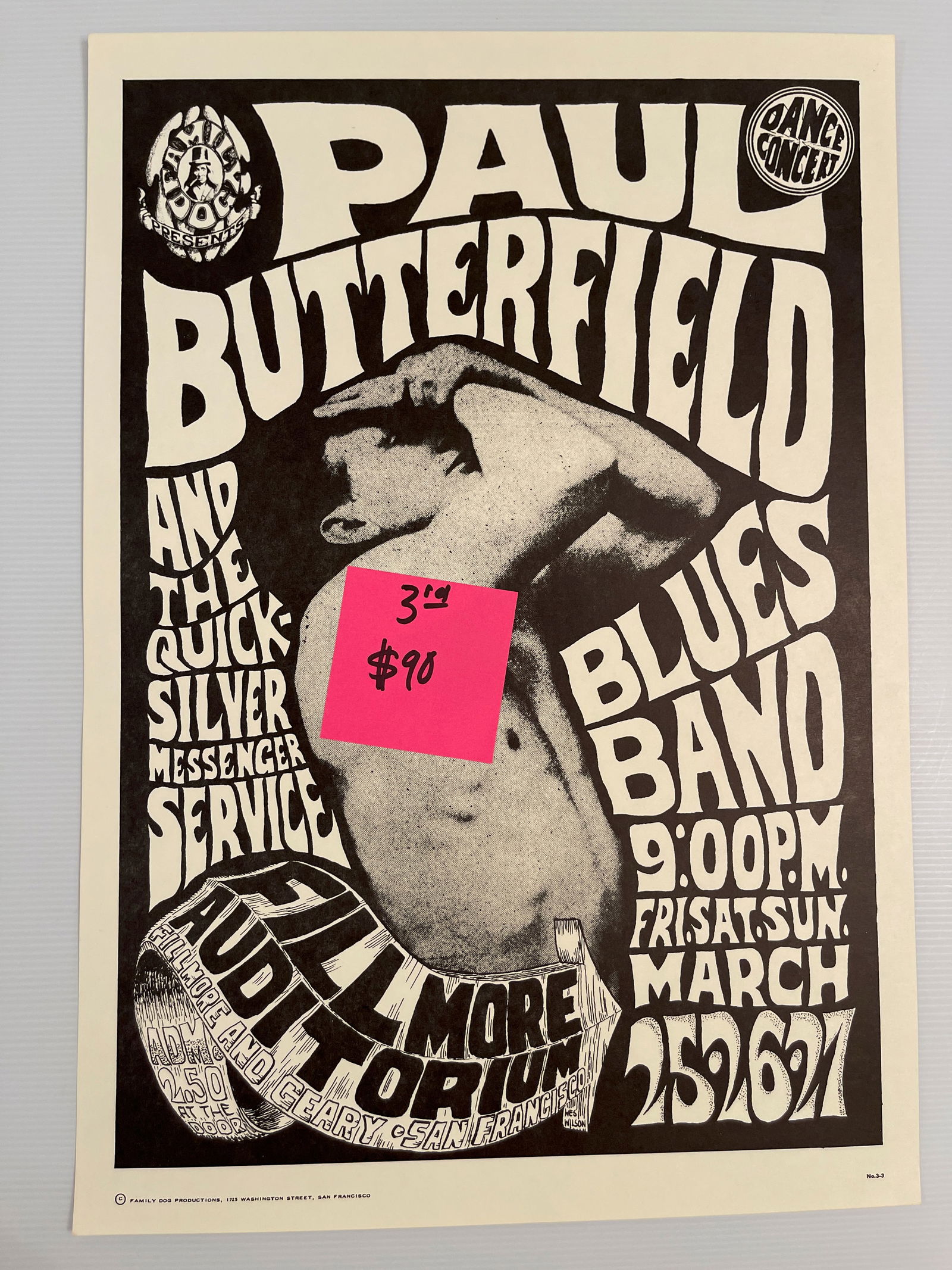 FD3-3 - PAUL BUTTERFIELD - 3RD (1 of 1)