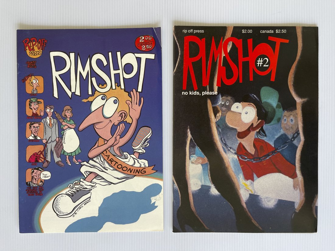 RIM SHOT #1, 2 - UNDERGROUND COMIX (1 of 1)