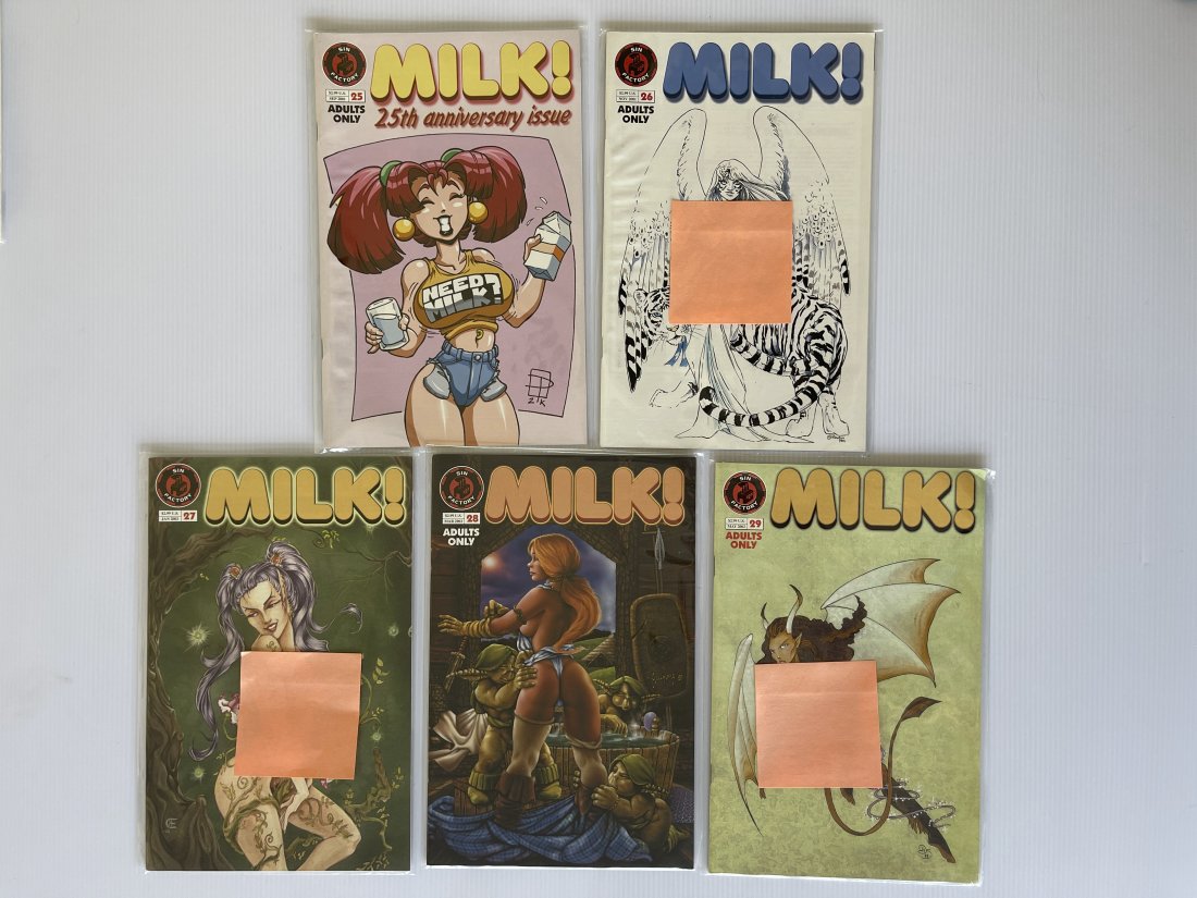 MILK - INCLUDING 25H ANNIVERSARY ISSUE   - UNDERGROUND COMIX (1 of 1)