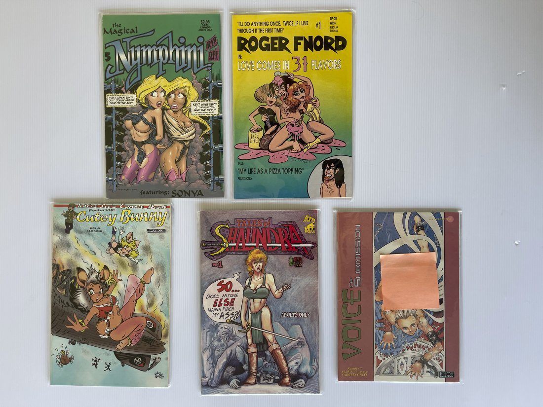 FIVE SEXY UNDERGROUND COMIX   - UNDERGROUND COMIX (1 of 1)