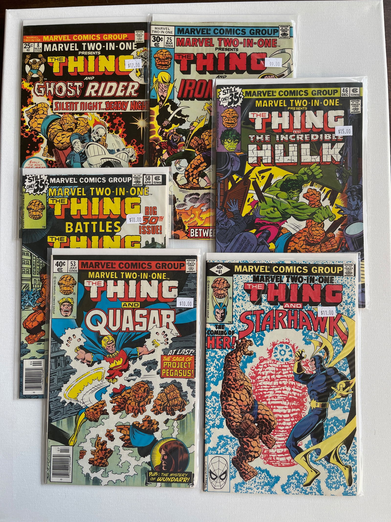 MARVEL TWO-IN-ONE SET #3 (1 of 1)