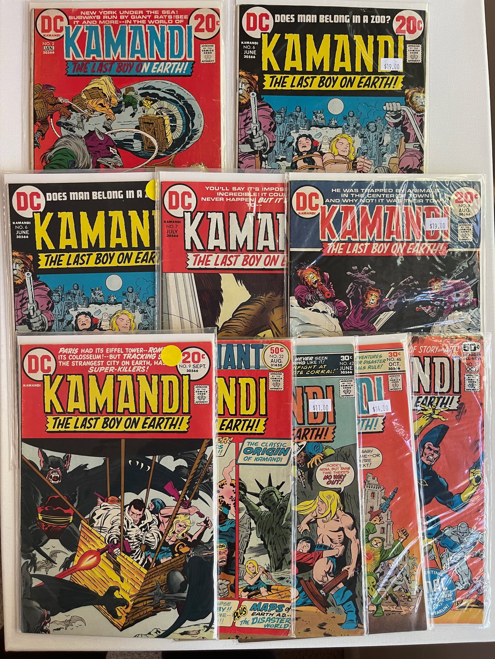 KAMANDI, THE LAST BOY ON EARTH set (1 of 1)