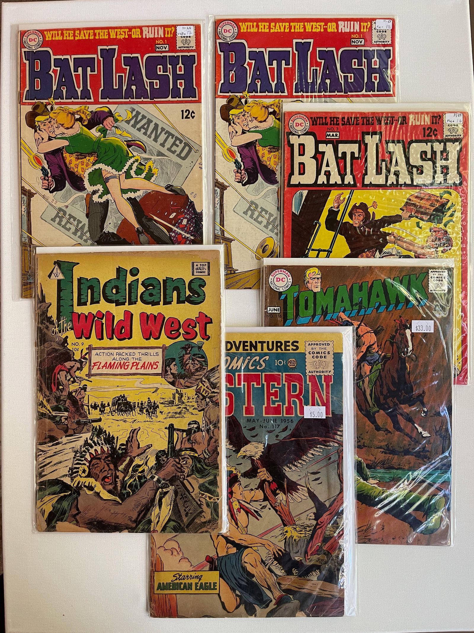 BATLASH & COWBOY & INDIAN COMICS (1 of 1)