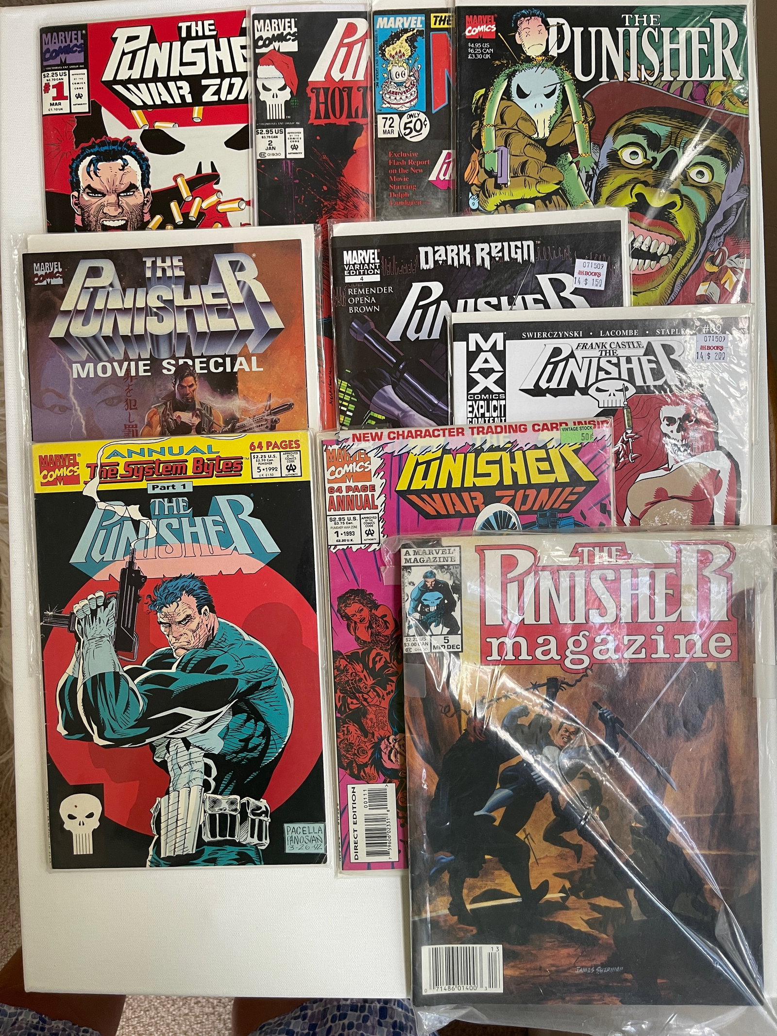 PUNISHER SET #3 - TEN COMICS (1 of 1)
