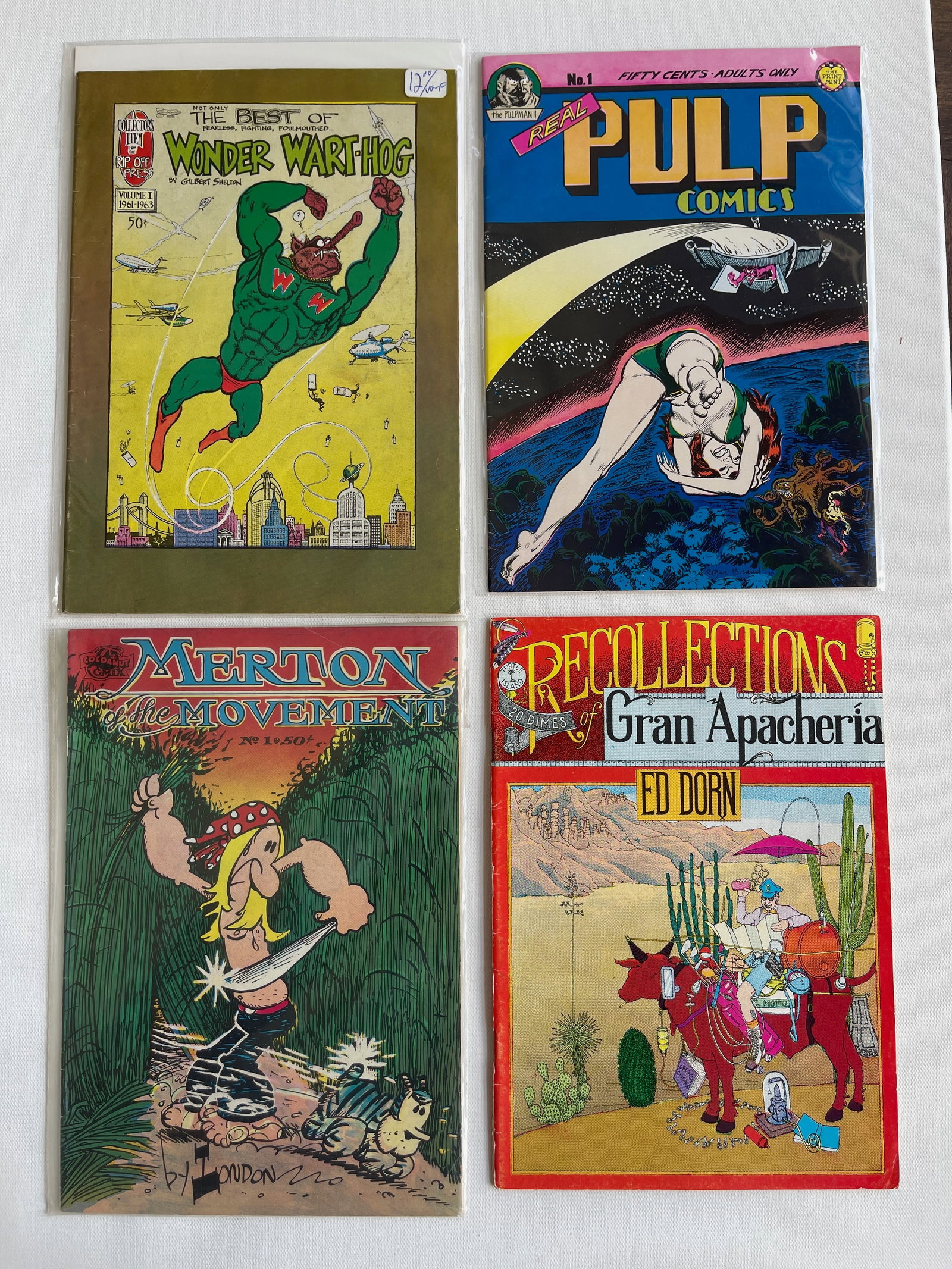 UNDERGROUND ADULT COMIX SET #2 (1 of 1)