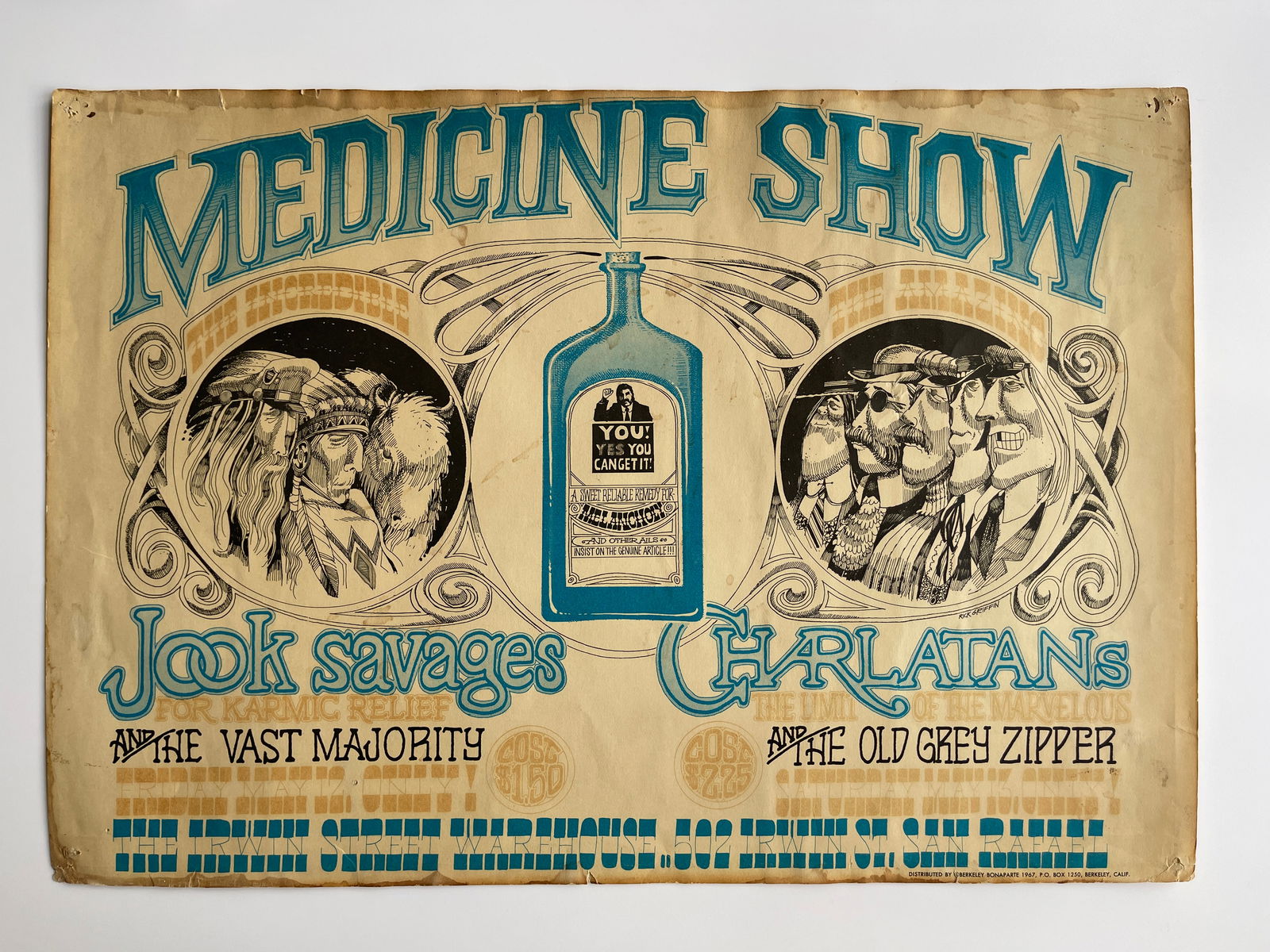 MEDICINE SHOW - RICK GRIFFIN - 1st (1 of 2)