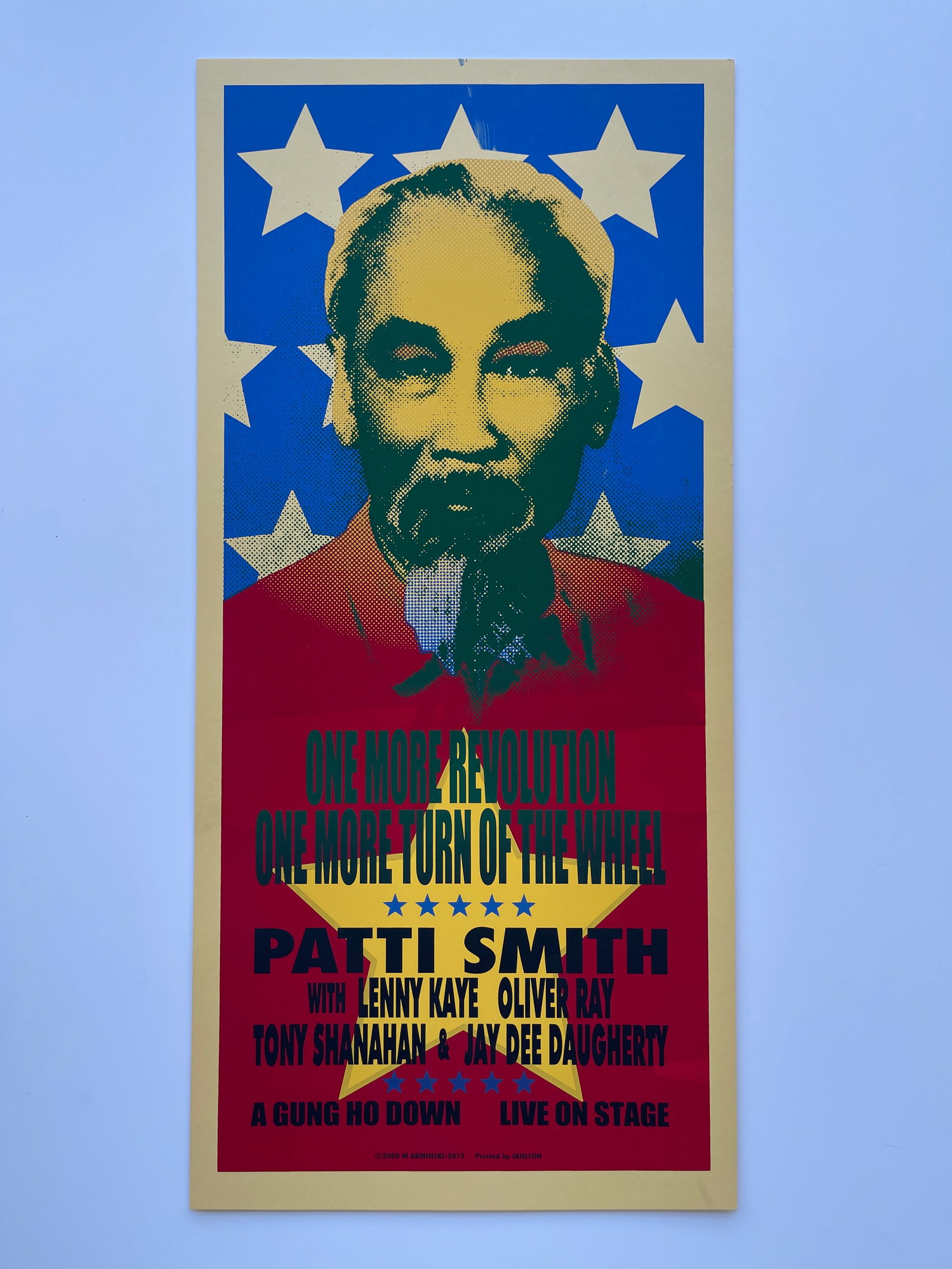 ARMINSKI PATTI SMITH SILKSCREEN POSTER (1 of 1)