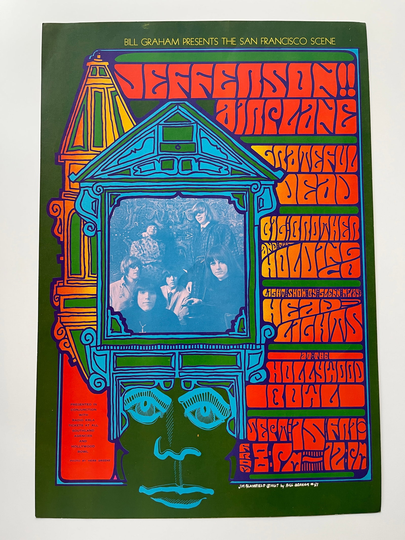 BG81 Jefferson Airplane 1ST 1967 (1 of 1)