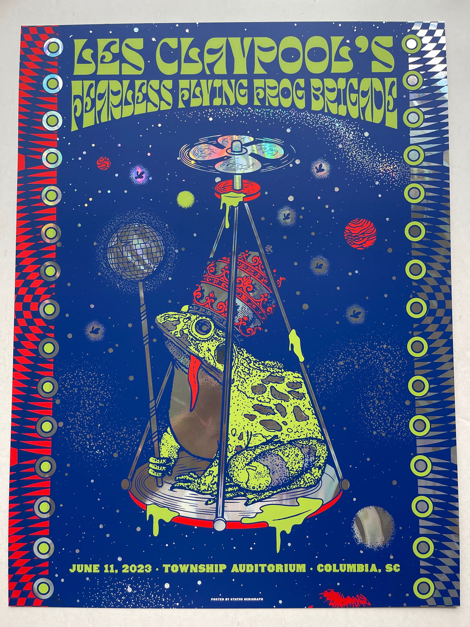 LES CLAYPOOL SCREEN PRINT (1 of 1)