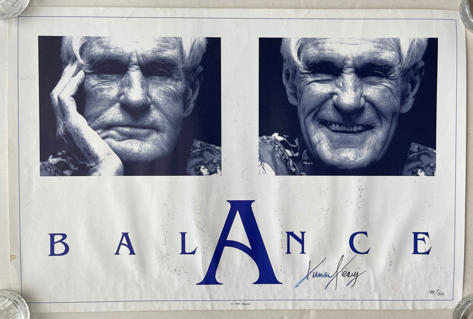 Timothy Leary Signed And Numbered "Balance" Poster (1 of 2)