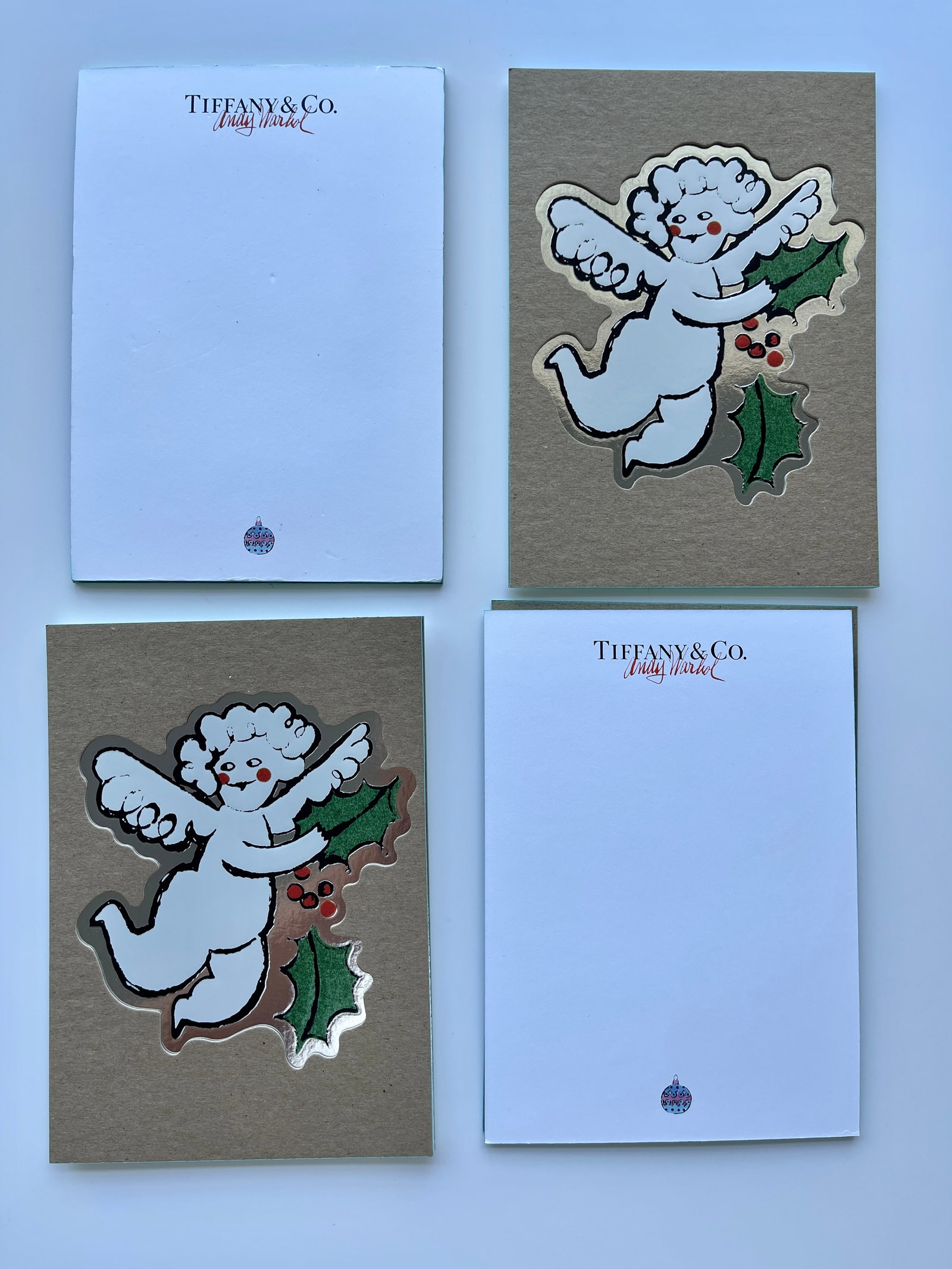 Tiffany & Co Andy Warhol Greeting Card - Rare: Tiffany & Co Andy Warhol Greeting Card-Rare Once upon a time, Tiffany commissioned Andy Warhol to illustrate a series of colorful greeting cards. Capturing the joy and whimsy of the holidays, these we