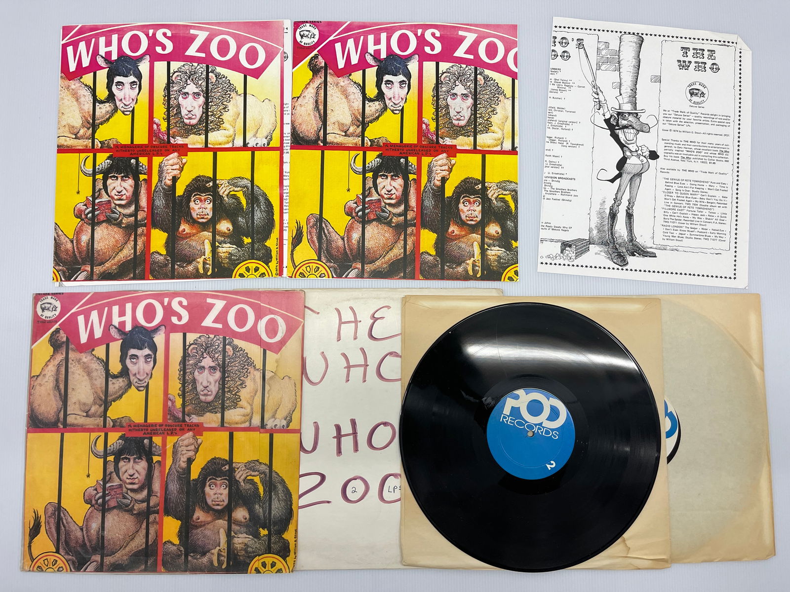 THE WHO CD2枚組アルバム WHO'S ZOO The Who – Who's Zoo | Releases | Discogs