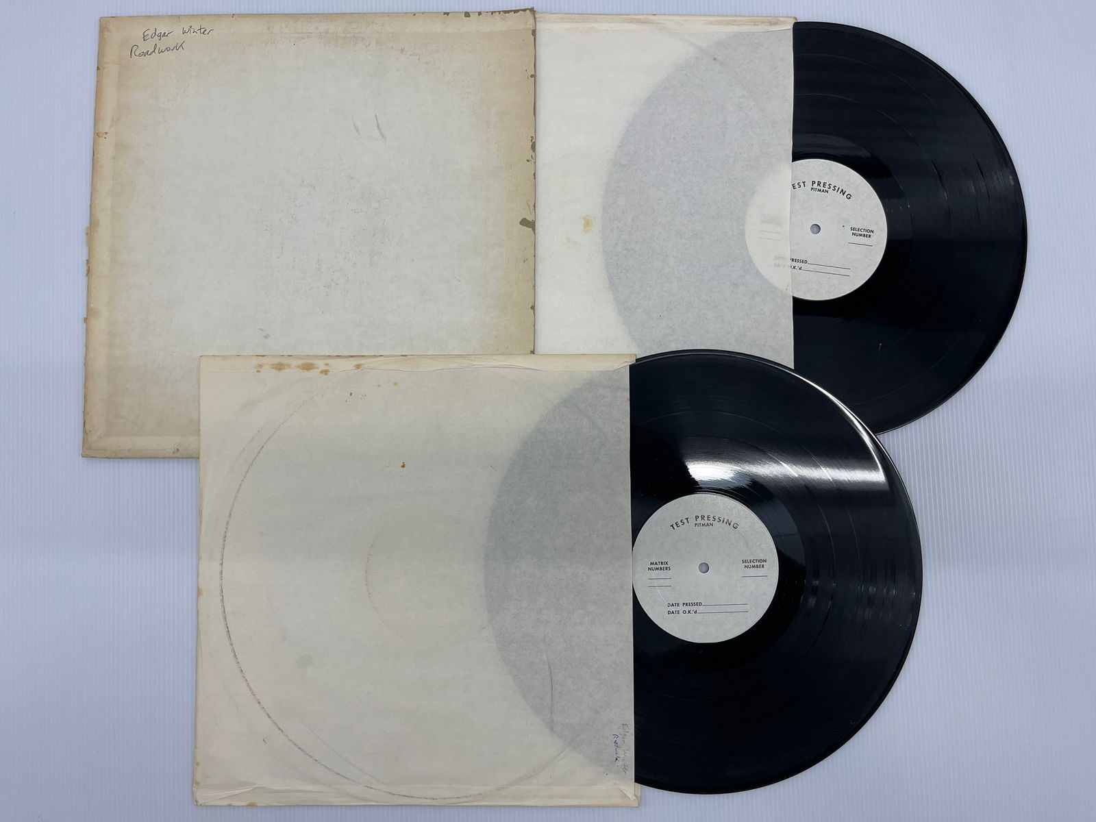 EDGAR WINTER - ROADWORK - TEST PRESSING (1 of 1)