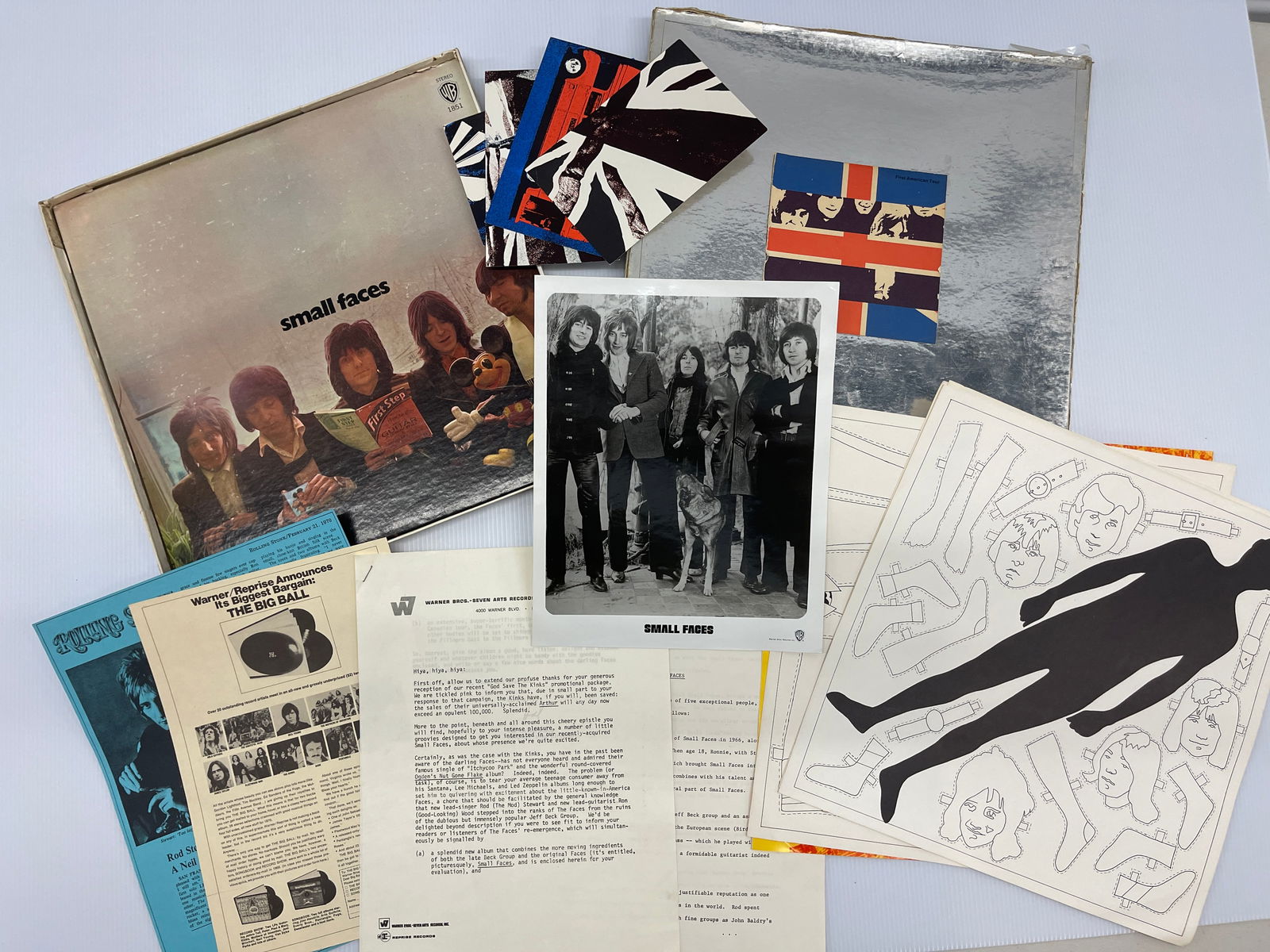 FACES - FIRST USA TOUR - PRESS KIT - COMPLETE (1 of 1)