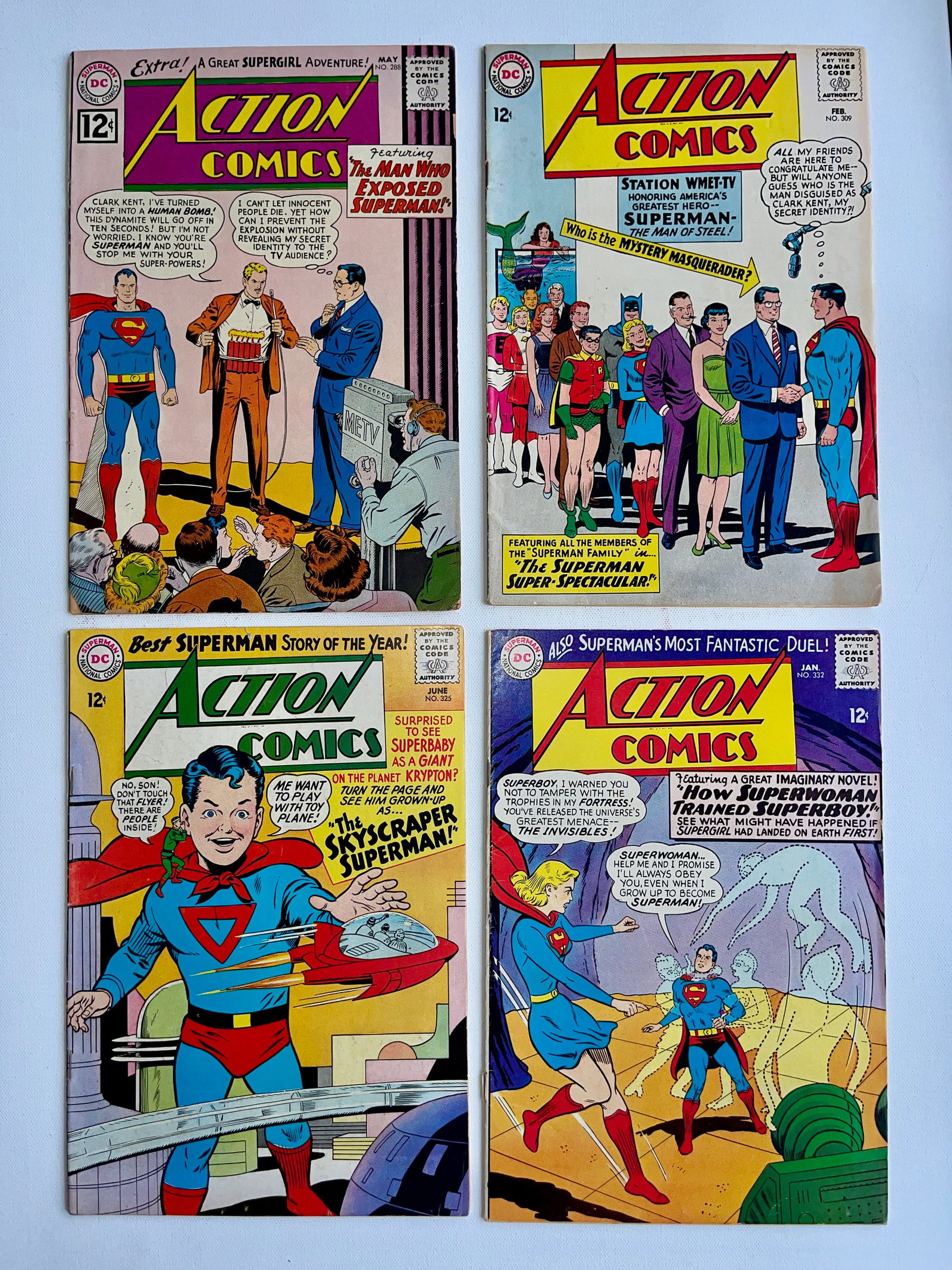 ACTION COMICS SET # 4 (1 of 6)
