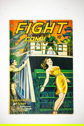 Fight Comics #41 (1945) - Bondage Cover