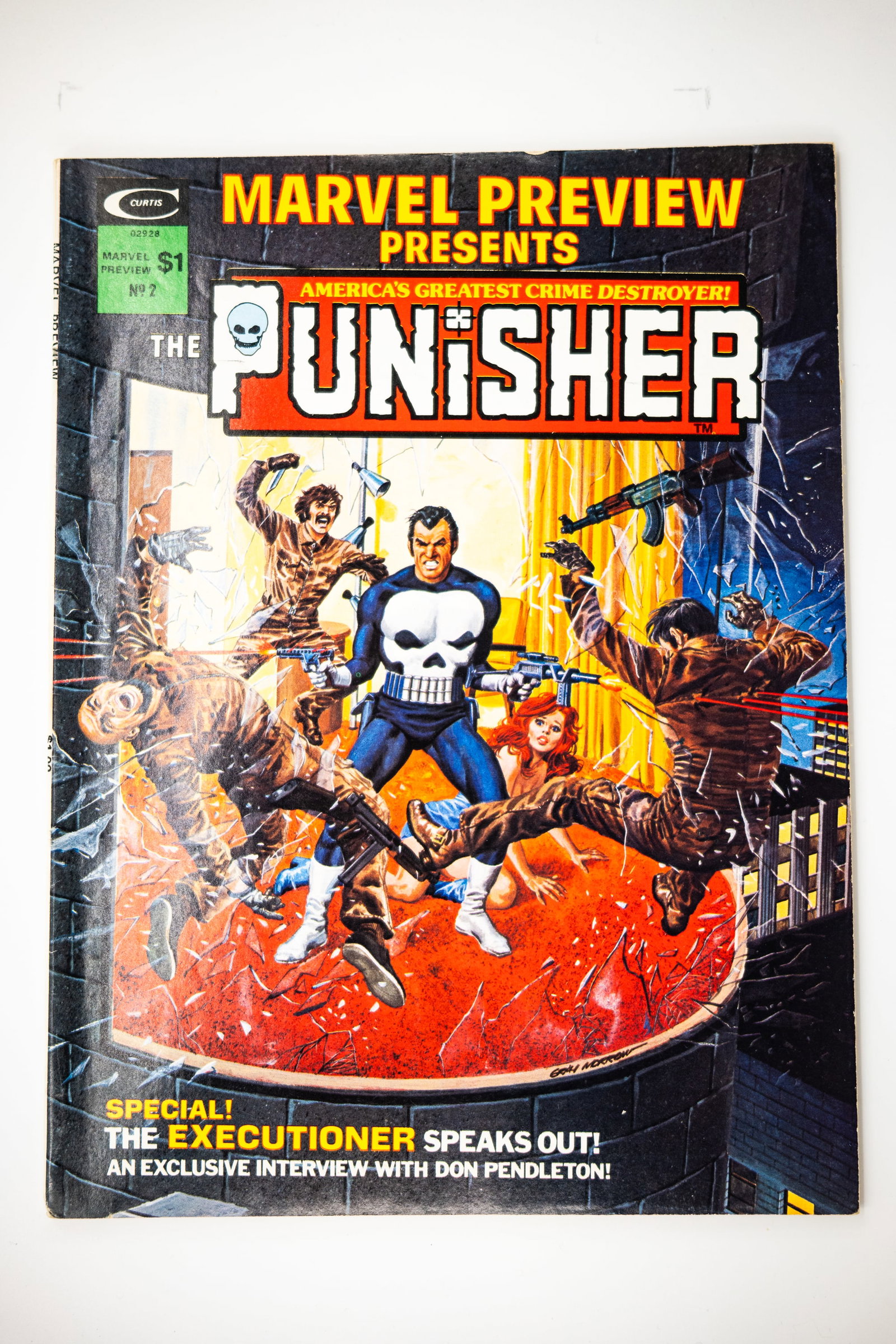 Marvel Preview #2 The Punisher (Marvel, 1975). (1 of 3)