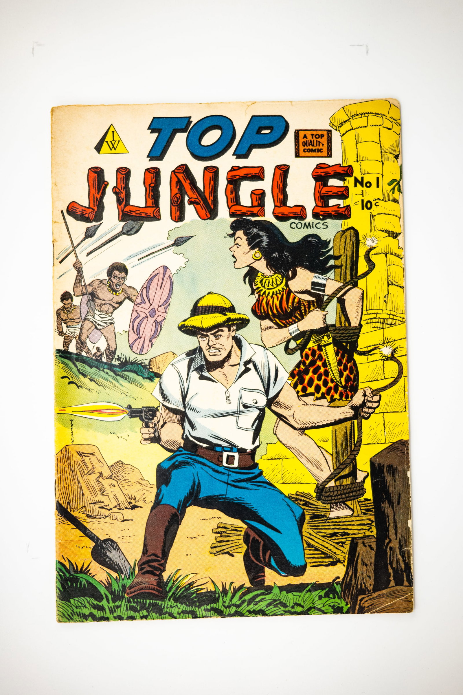 Top Jungle Comics #1 - GRADED 4.5 !!! (1 of 2)