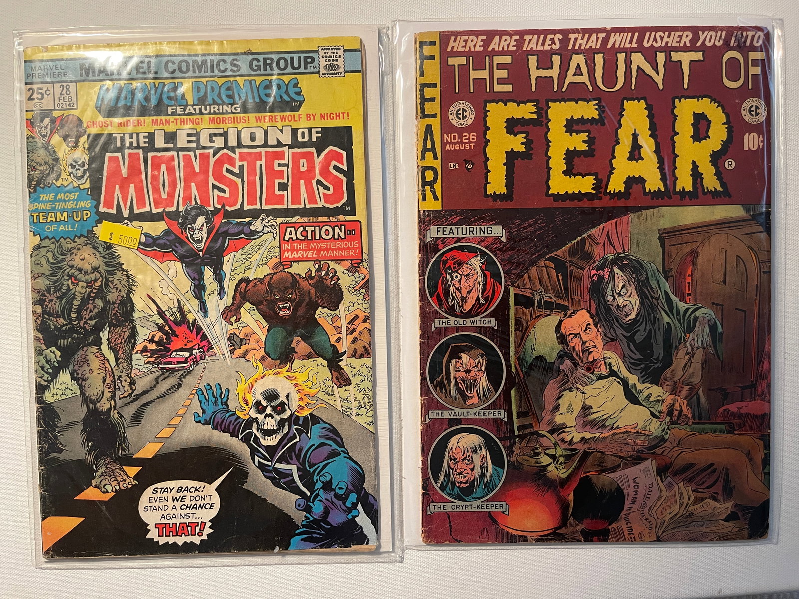 MARVEL PREMIERE #28, THE HAUNT OF FEAR #26 (1 of 2)