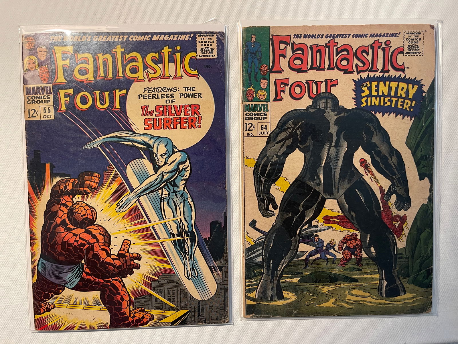 THE FANTASTIC FOUR #55, #64 (1 of 5)
