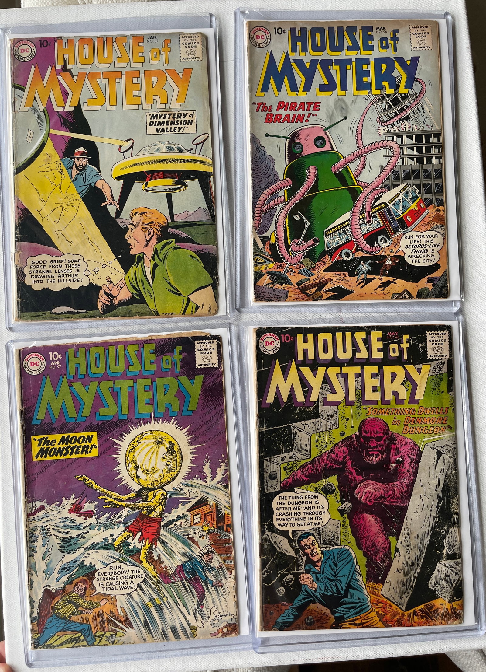 HOUSE OF MYSTERY SET #3: HOUSE OF MYSTERY SET #3 INCLUDES: #82, 96, 97, 98