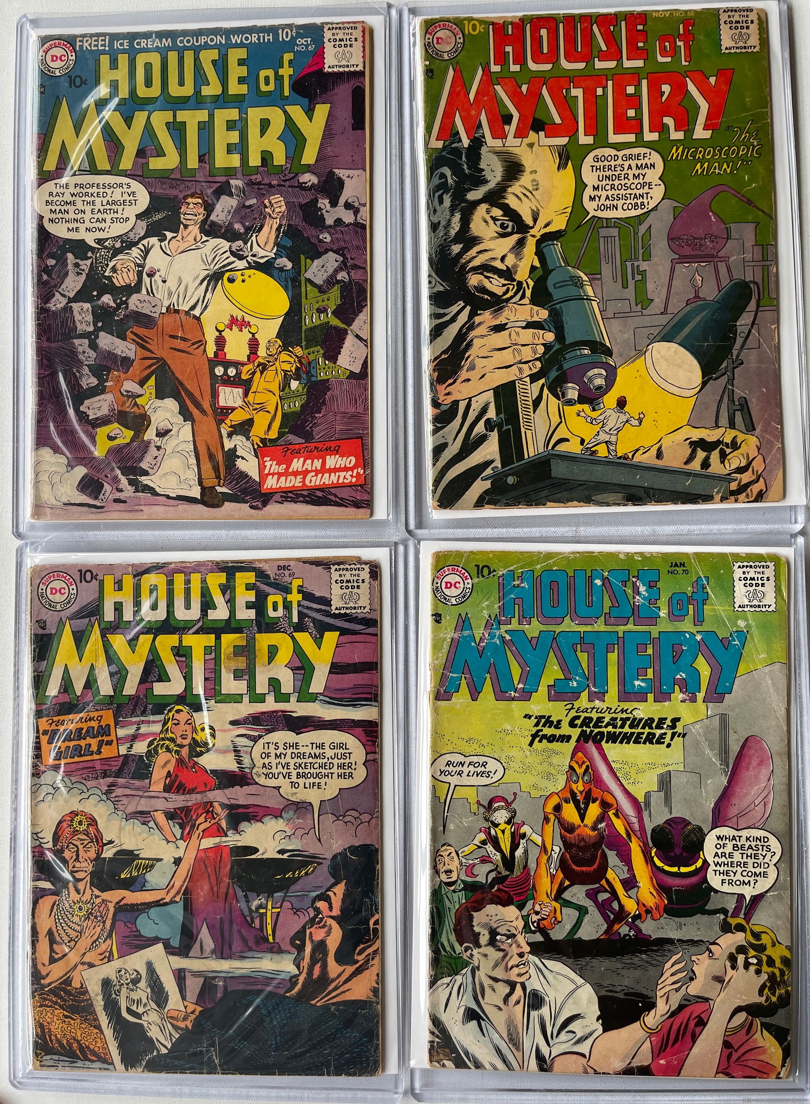 HOUSE OF MYSTERY SET #6 (1 of 1)