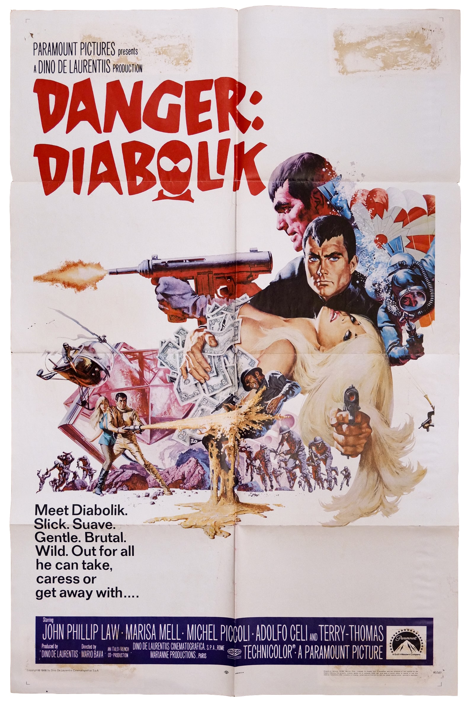 Danger: Diabolik (Paramount, 1968) (1 of 1)
