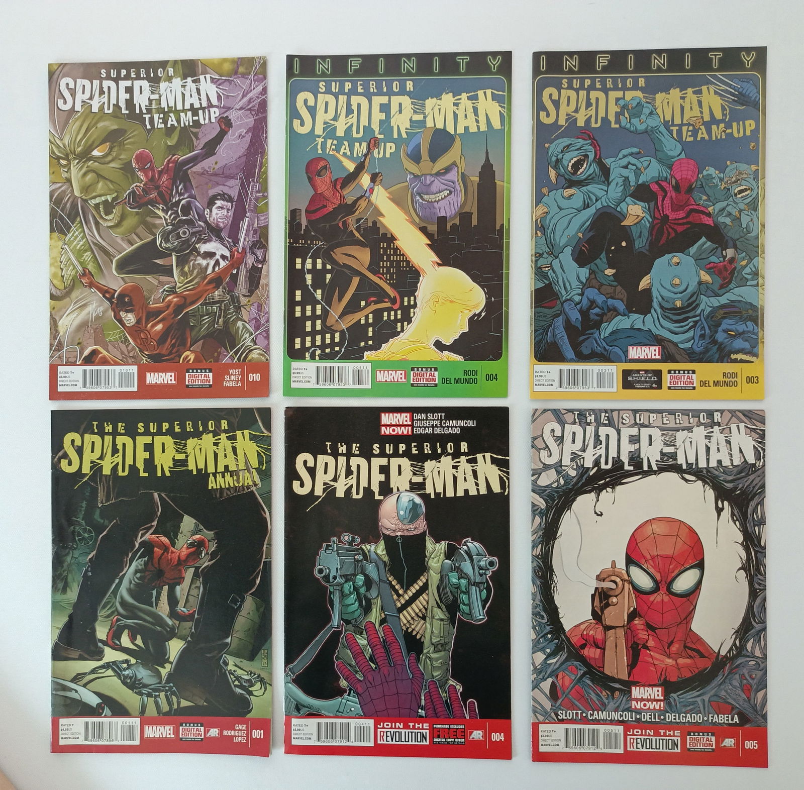 SPIDER-MAN MODERN DAY Set #2 (1 of 2)