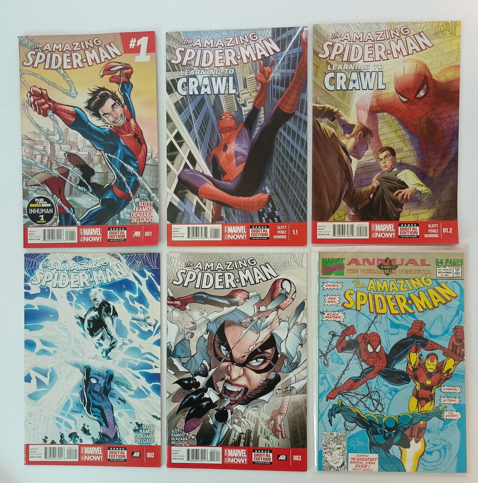 SPIDER-MAN MODERN DAY Set #4 (1 of 2)