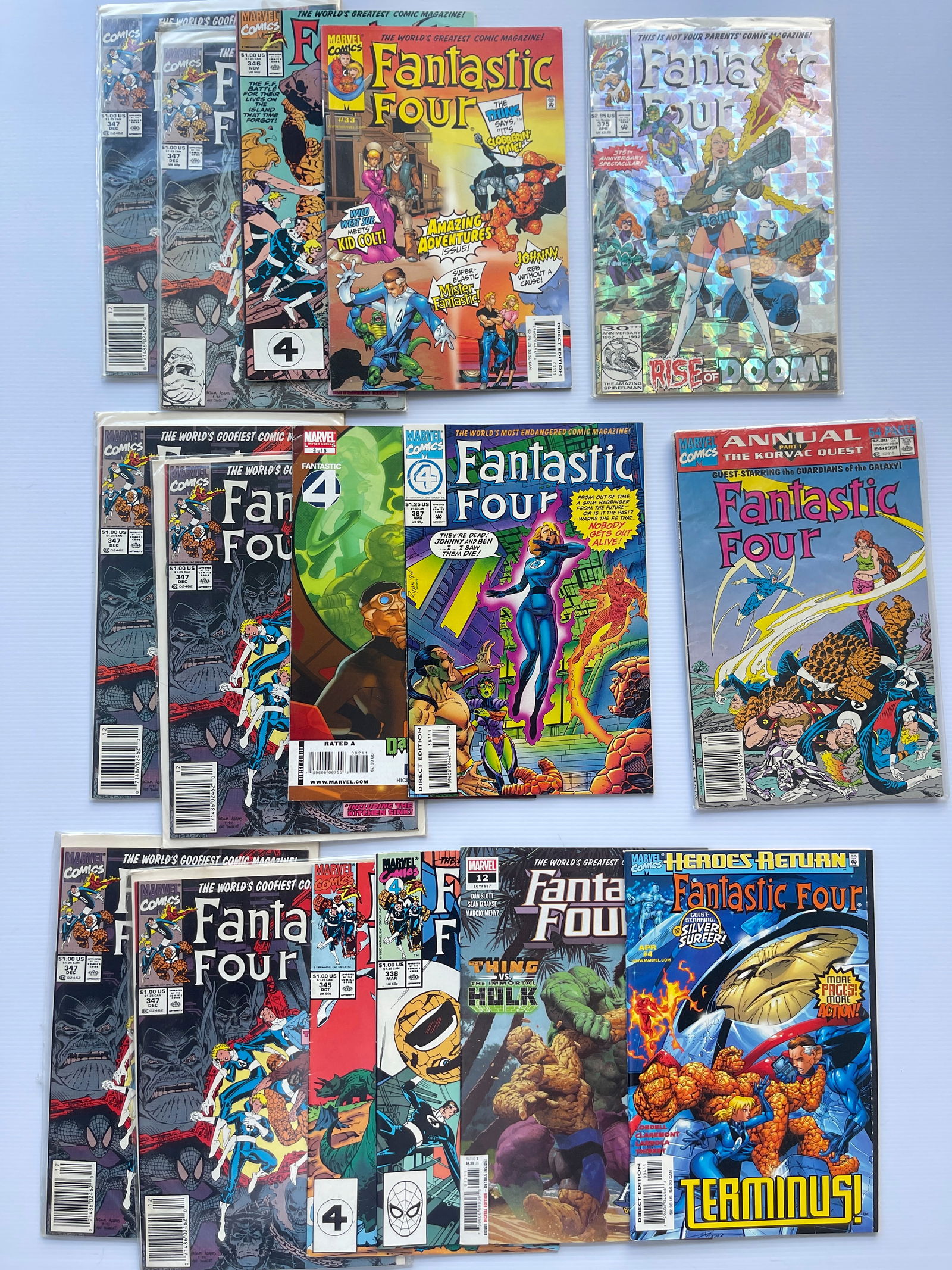 THE FANTASTIC FOUR SET !!! (1 of 1)