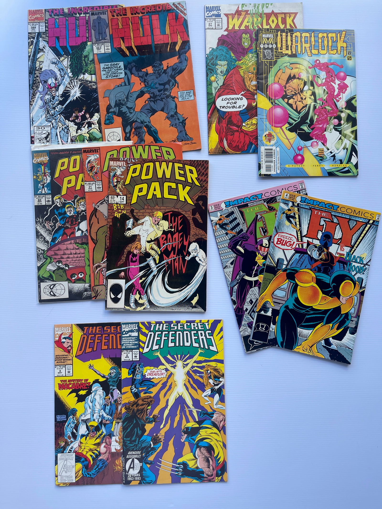 THE HULK AND POWER PACK SET WITH MORE (1 of 1)