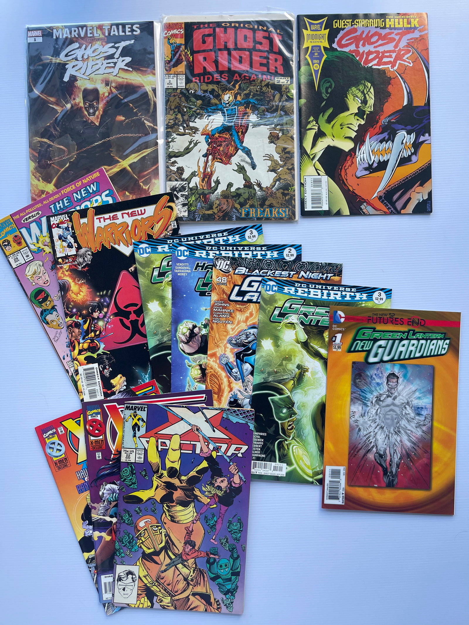 THE GHOST RIDER AND GREEN LANTERN SET (1 of 1)