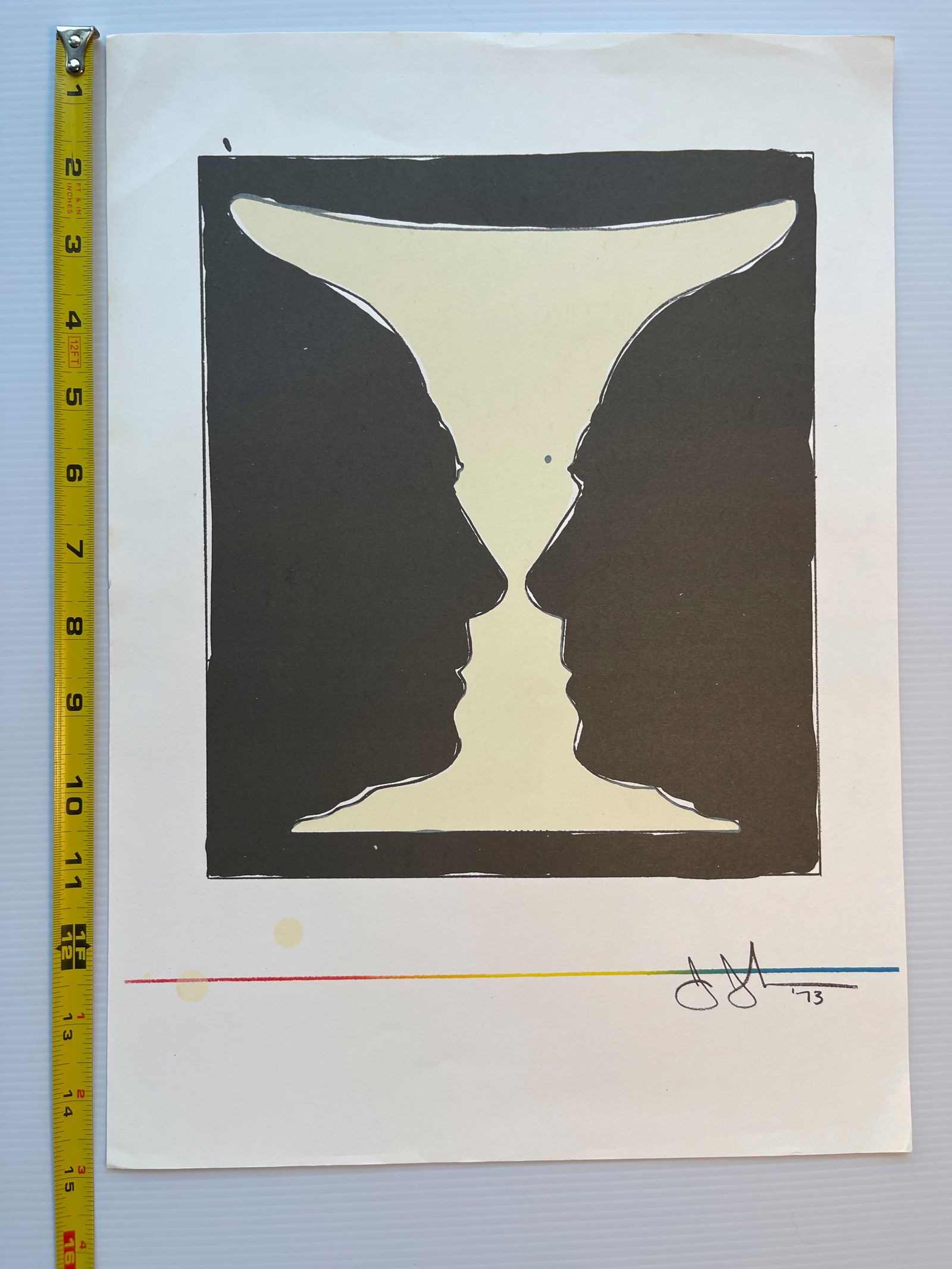 Vintage Jasper Johns Cup 2 Picasso (1 of 1)