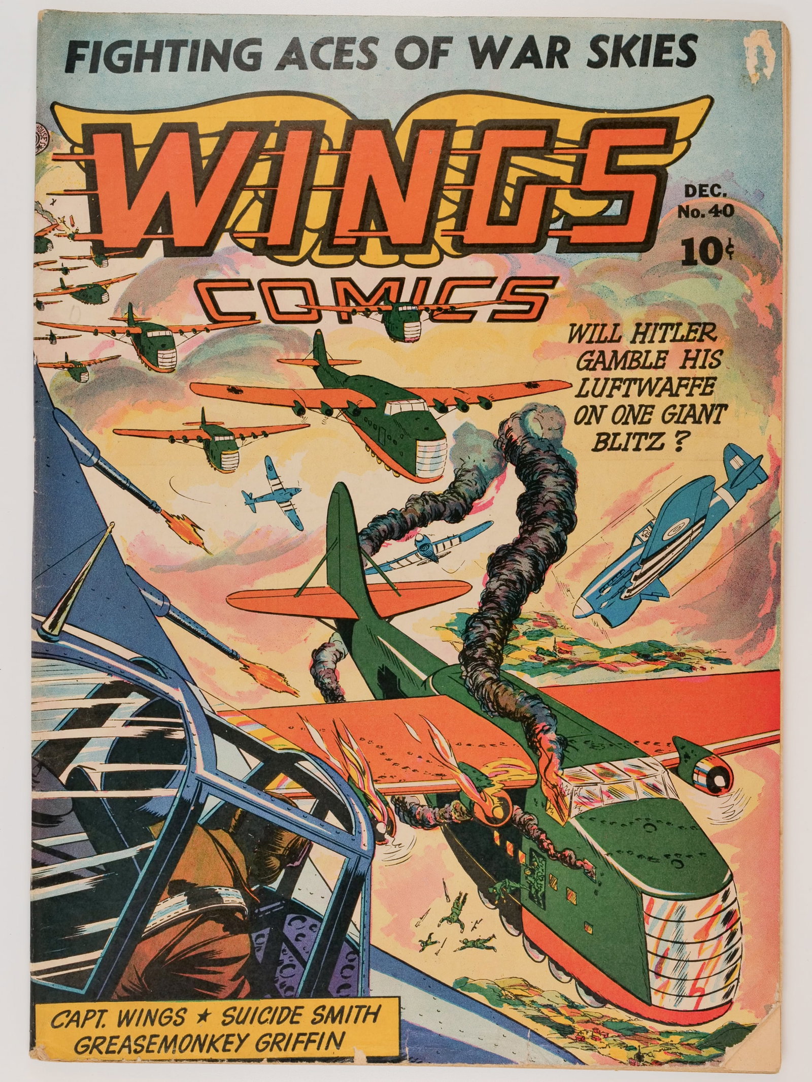 WINGS COMICS #40 December 1943 (1 of 2)