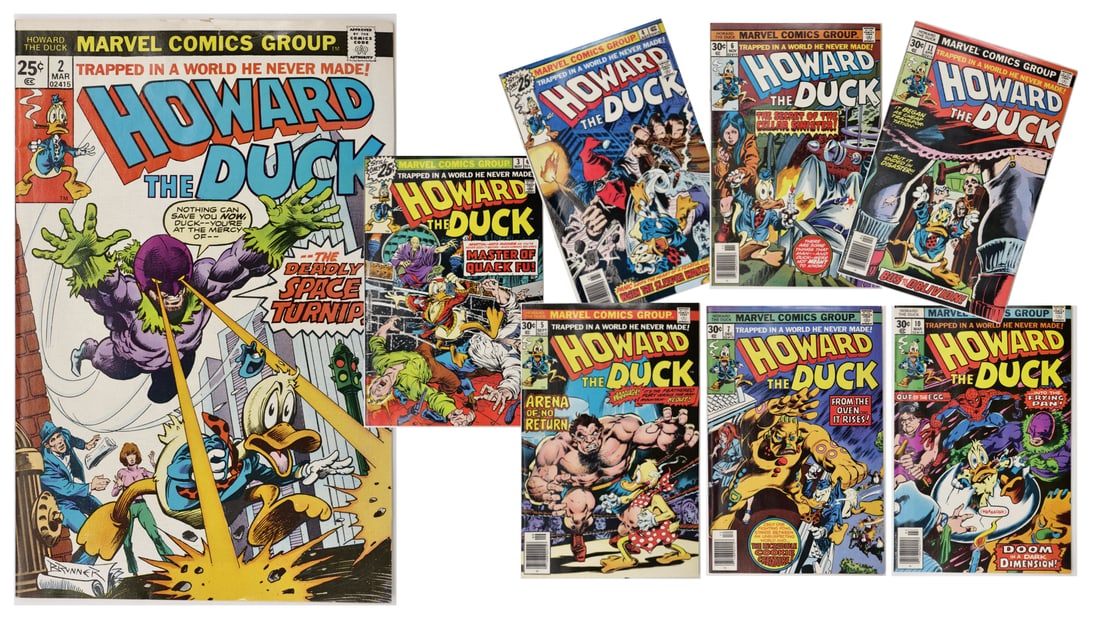 HOWARD THE DUCK SET WITH KEY ISSUES AND 20 ISSUES (1 of 20)